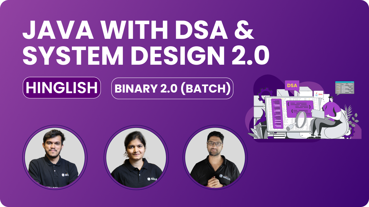 java with dsa 2.0